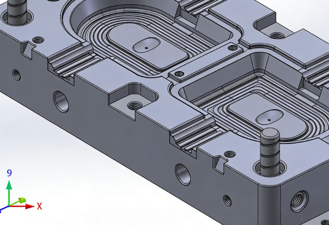注塑模具首選鴻仁威爾