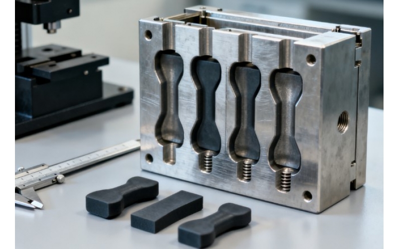 Rubber Tensile Test Molds, Rubber Hardness Test Molds, and Rubber Compression Set Test Molds Hooren Mold