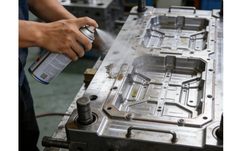 注塑生產(chǎn)中如何做好模具防銹處理